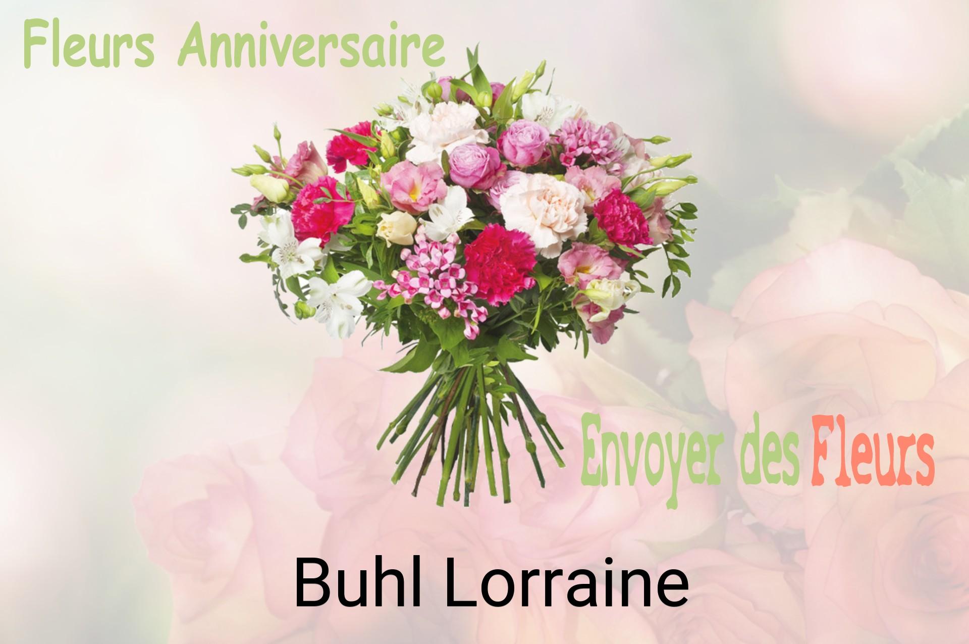 Bouquet de fleurs d’anniversaire livré à Buhl-Lorraine